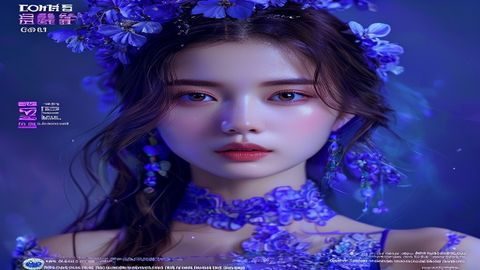 美女被c内容精选视频封面，高清画质，紫蓝色调，主题为年度最受欢迎内容盘点